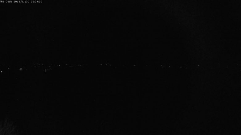 Lake Travis webcam, January 30, 2016 9:10 PM CT