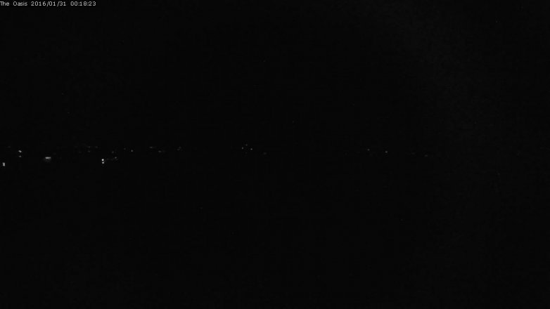 Lake Travis webcam, January 30, 2016 11:25 PM CT