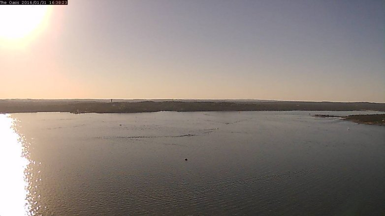 Lake Travis webcam, January 31, 2016 3:45 PM CT