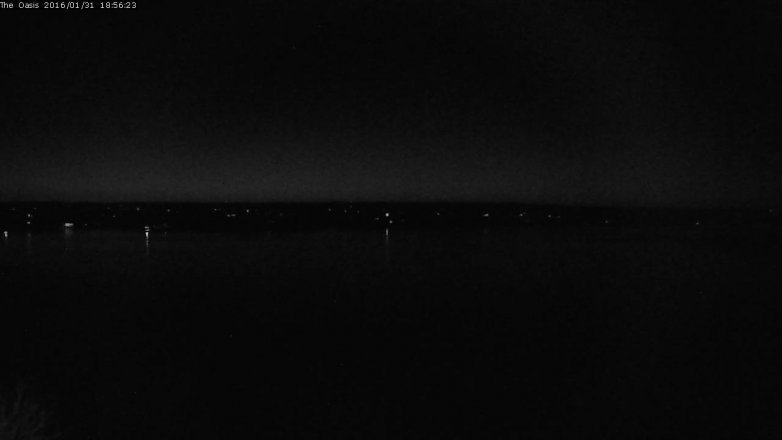 Lake Travis webcam, January 31, 2016 6:00 PM CT