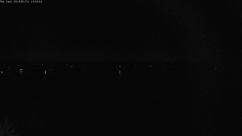 Lake Travis webcam, January 31, 2016 6:10 PM CT