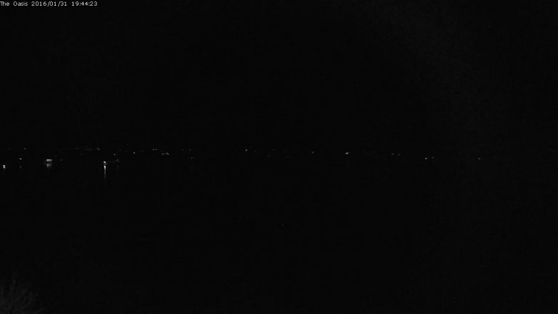 Lake Travis webcam, January 31, 2016 6:50 PM CT