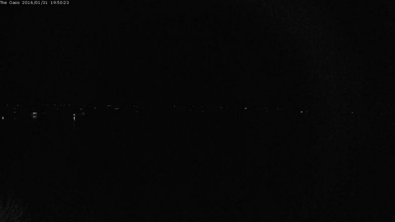 Lake Travis webcam, January 31, 2016 6:55 PM CT
