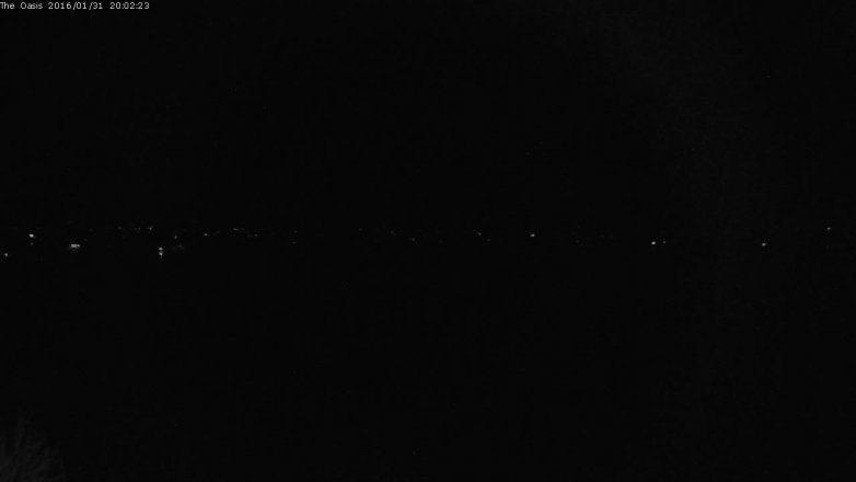 Lake Travis webcam, January 31, 2016 7:10 PM CT