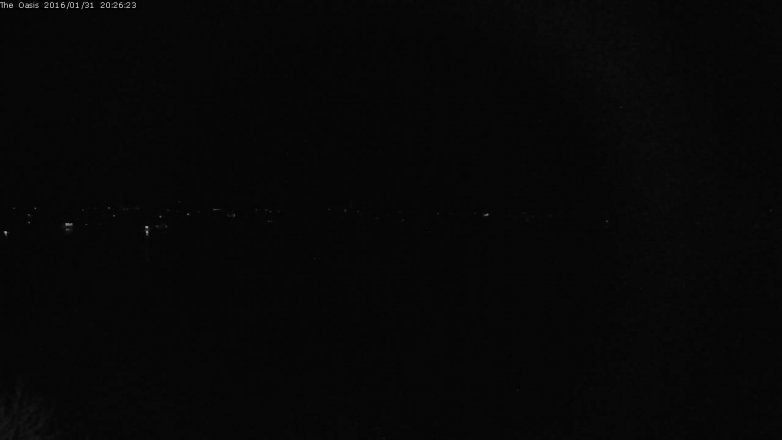 Lake Travis webcam, January 31, 2016 7:30 PM CT