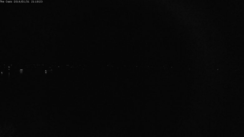Lake Travis webcam, January 31, 2016 8:25 PM CT