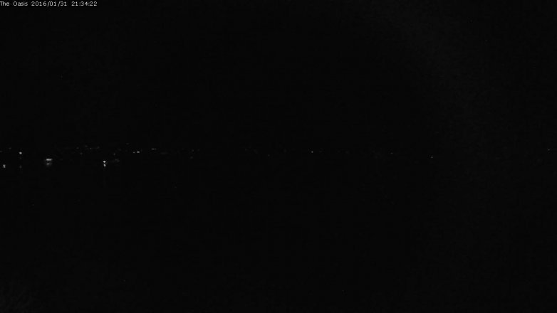 Lake Travis webcam, January 31, 2016 8:40 PM CT