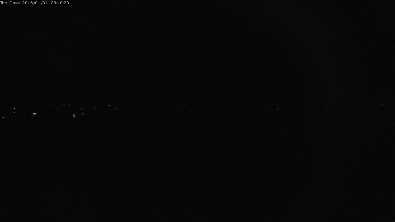 Lake Travis webcam, January 31, 2016 10:55 PM CT