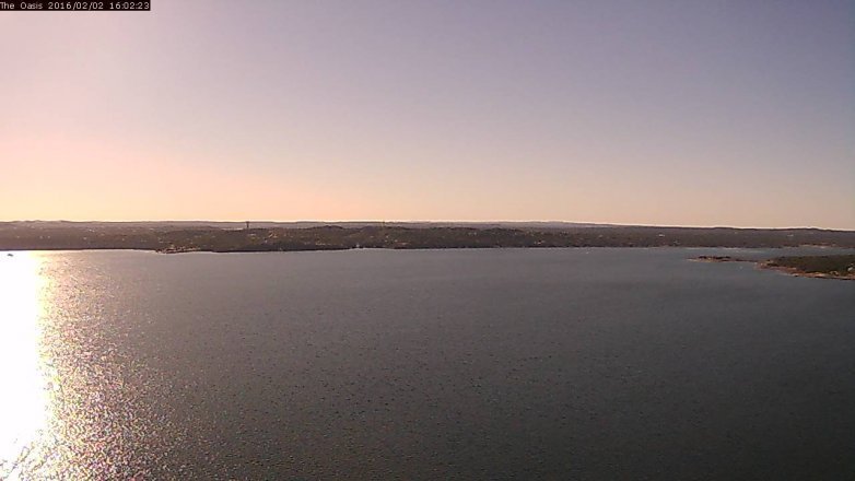 Lake Travis webcam, February 2, 2016 3:10 PM CT