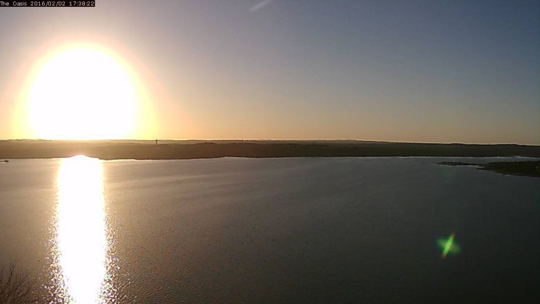 Lake Travis webcam, February 2, 2016 4:45 PM CT