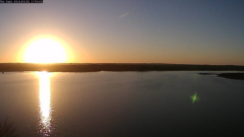 Lake Travis webcam, February 2, 2016 5:00 PM CT