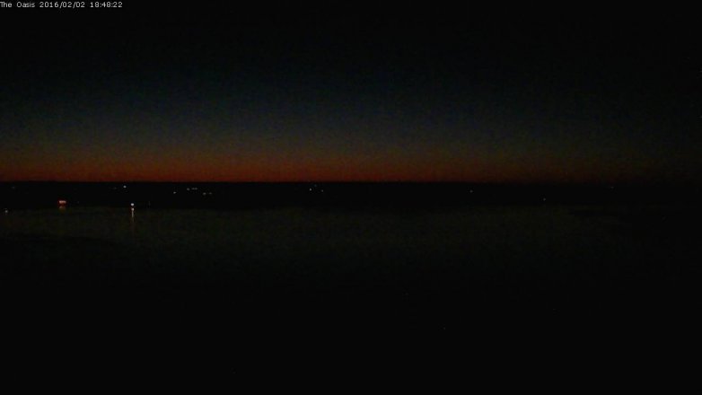 Lake Travis webcam, February 2, 2016 5:55 PM CT