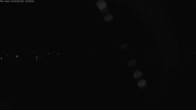 Lake Travis webcam, February 2, 2016 6:35 PM CT