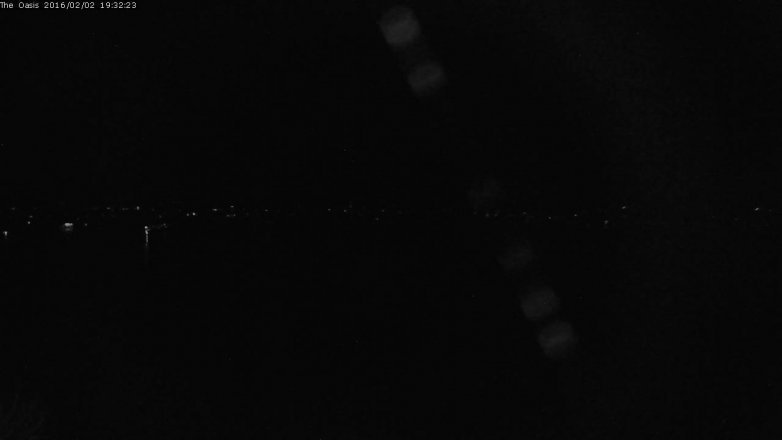 Lake Travis webcam, February 2, 2016 6:40 PM CT