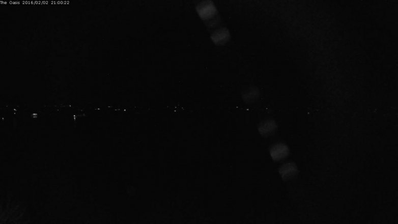 Lake Travis webcam, February 2, 2016 8:05 PM CT