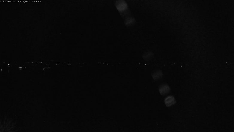 Lake Travis webcam, February 2, 2016 8:20 PM CT