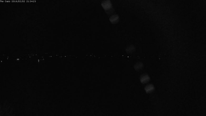 Lake Travis webcam, February 2, 2016 8:40 PM CT