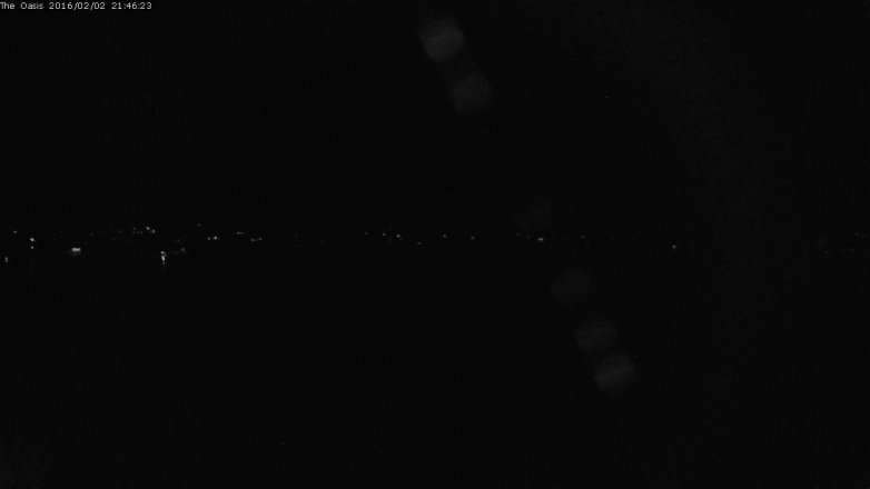 Lake Travis webcam, February 2, 2016 8:55 PM CT