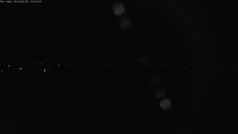 Lake Travis webcam, February 2, 2016 9:00 PM CT