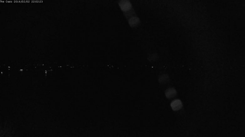 Lake Travis webcam, February 2, 2016 9:10 PM CT