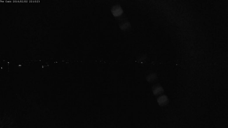 Lake Travis webcam, February 2, 2016 9:15 PM CT