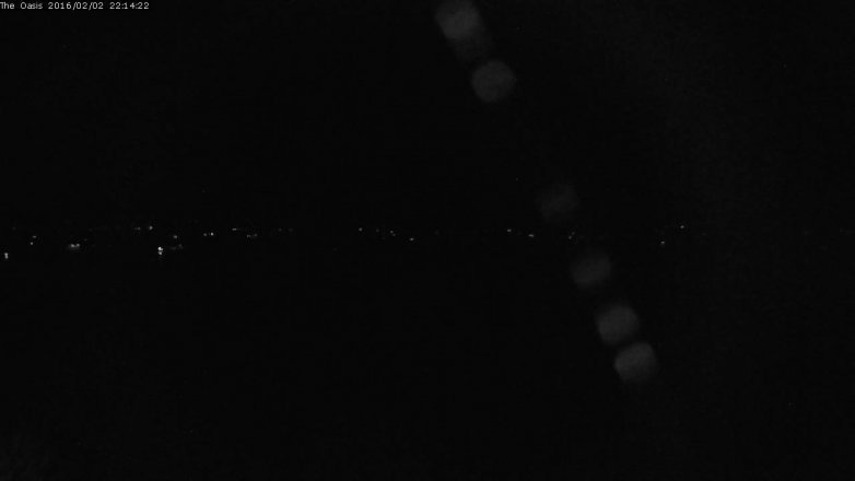 Lake Travis webcam, February 2, 2016 9:20 PM CT