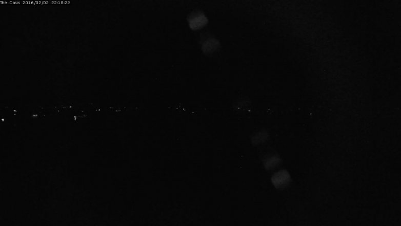 Lake Travis webcam, February 2, 2016 9:25 PM CT