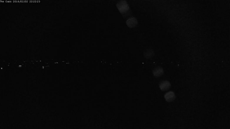 Lake Travis webcam, February 2, 2016 9:30 PM CT