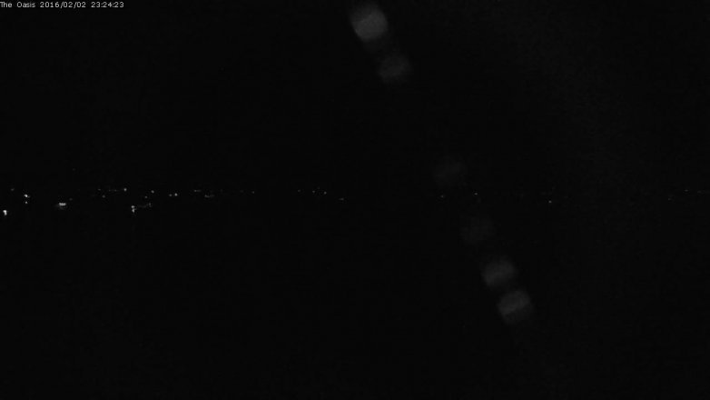 Lake Travis webcam, February 2, 2016 10:30 PM CT