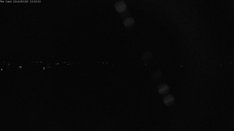 Lake Travis webcam, February 2, 2016 10:40 PM CT