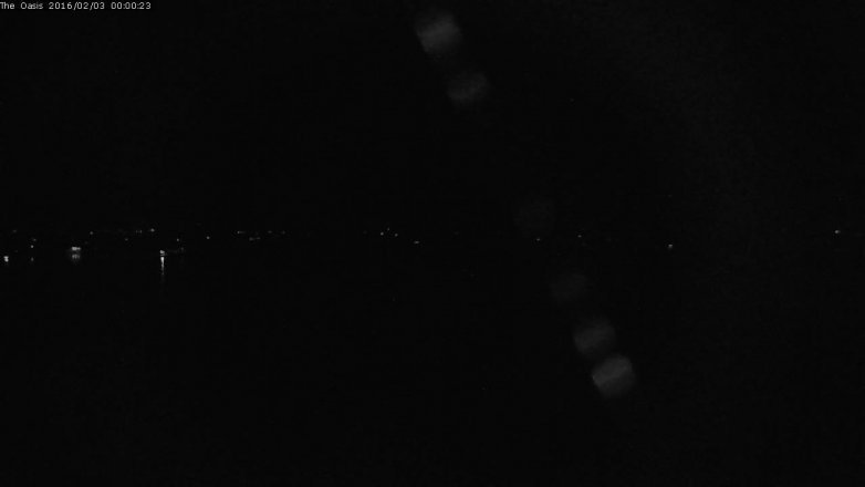 Lake Travis webcam, February 2, 2016 11:05 PM CT