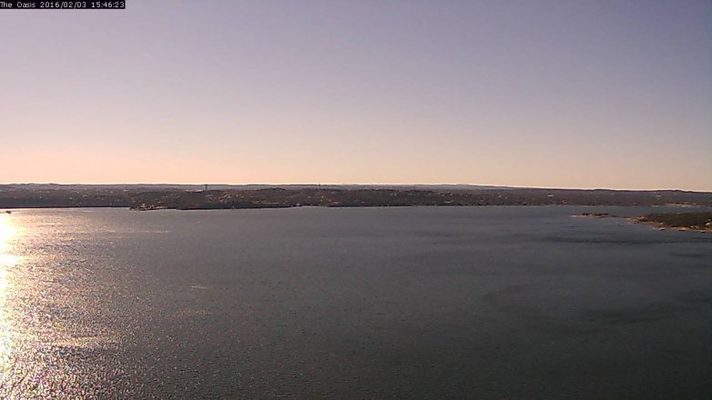 Lake Travis webcam, February 3, 2016 2:50 PM CT