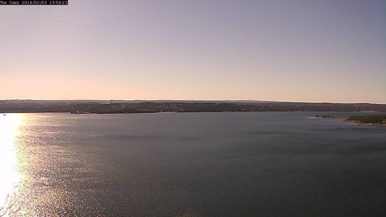 Lake Travis webcam, February 3, 2016 3:05 PM CT