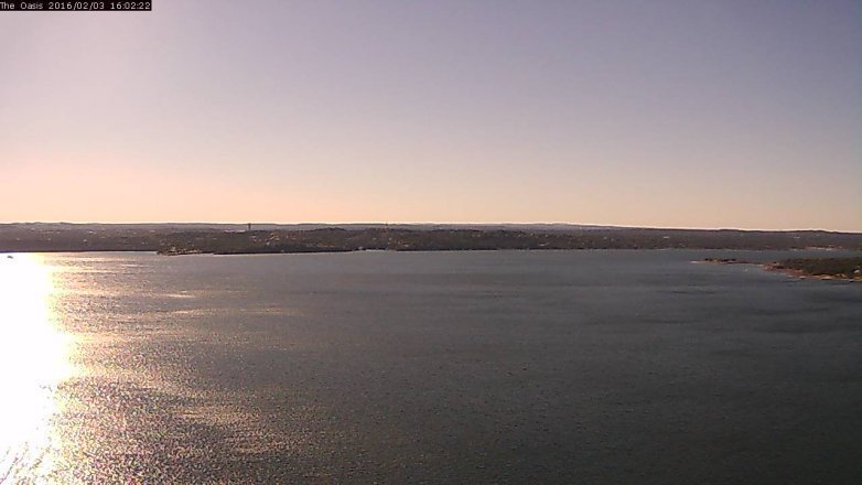 Lake Travis webcam, February 3, 2016 3:10 PM CT