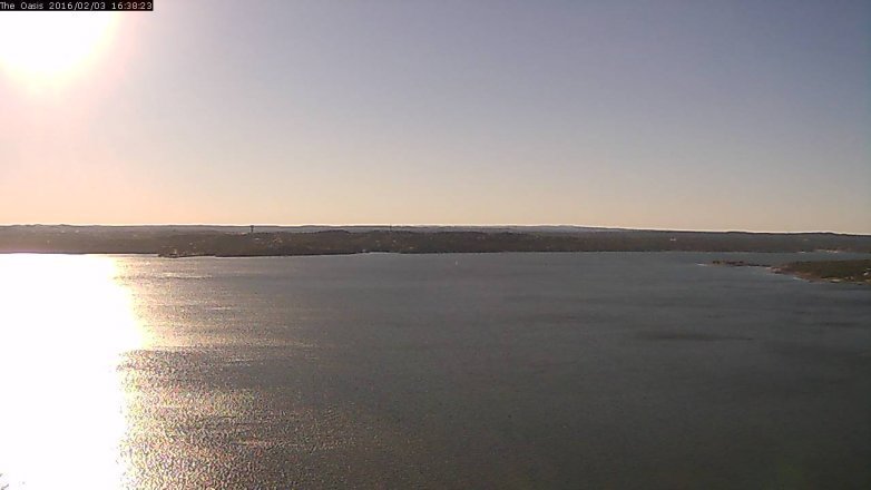 Lake Travis webcam, February 3, 2016 3:45 PM CT