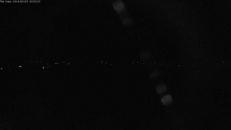 Lake Travis webcam, February 3, 2016 8:00 PM CT
