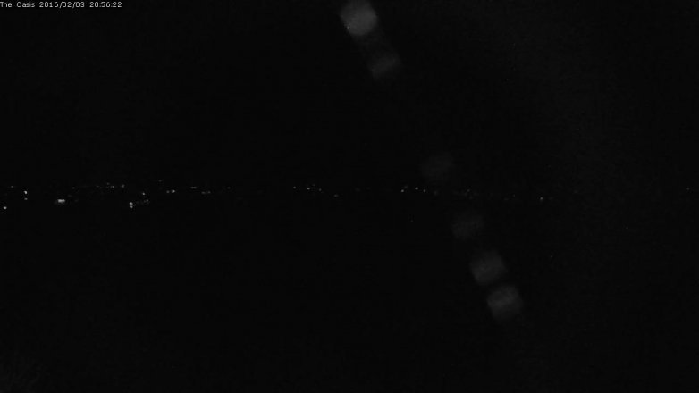 Lake Travis webcam, February 3, 2016 8:05 PM CT