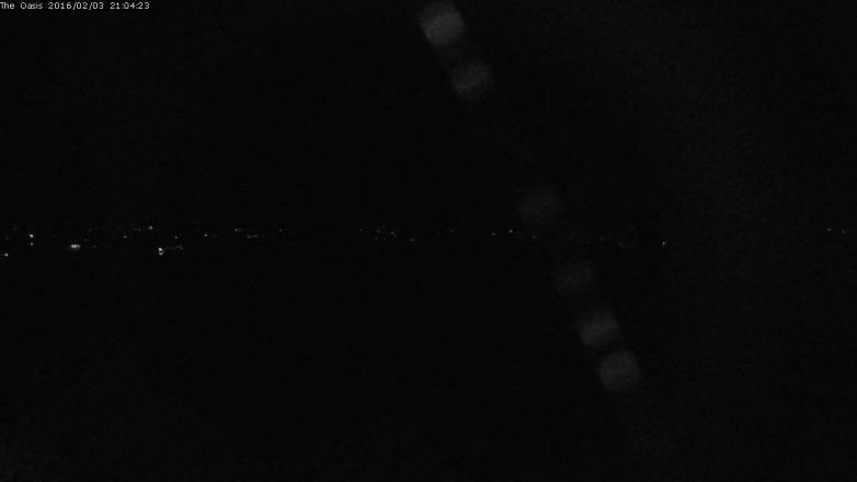 Lake Travis webcam, February 3, 2016 8:10 PM CT