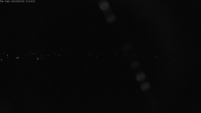 Lake Travis webcam, February 3, 2016 8:30 PM CT