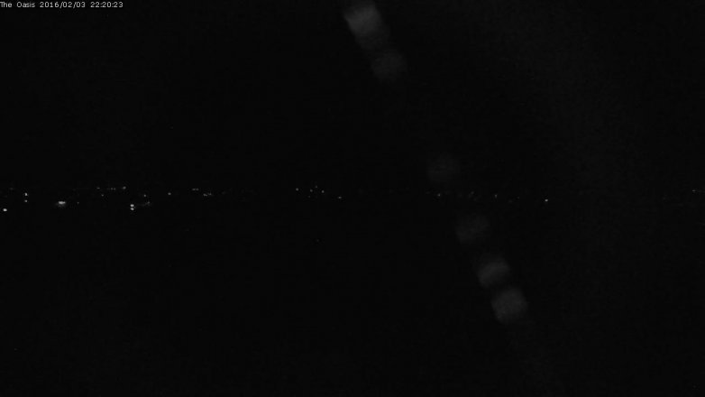 Lake Travis webcam, February 3, 2016 9:25 PM CT
