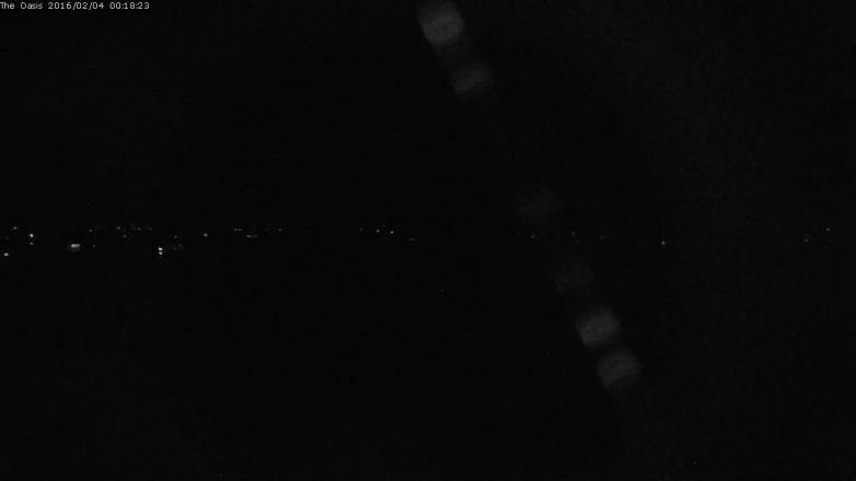 Lake Travis webcam, February 3, 2016 11:25 PM CT