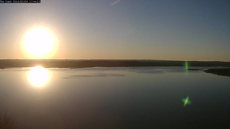 Lake Travis webcam, February 4, 2016 4:50 PM CT