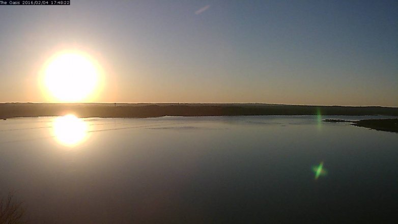 Lake Travis webcam, February 4, 2016 4:55 PM CT