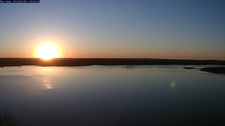 Lake Travis webcam, February 4, 2016 5:10 PM CT