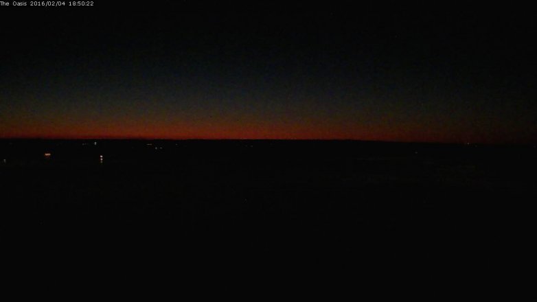 Lake Travis webcam, February 4, 2016 5:55 PM CT