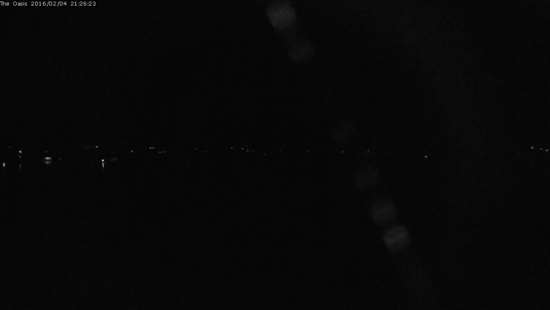 Lake Travis webcam, February 4, 2016 8:35 PM CT