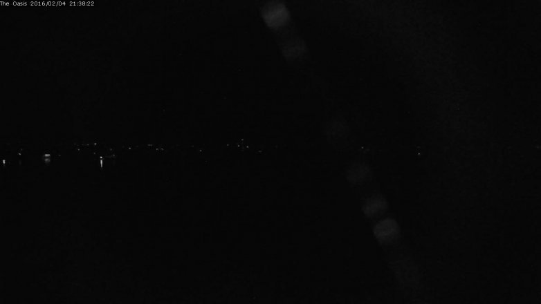 Lake Travis webcam, February 4, 2016 8:45 PM CT