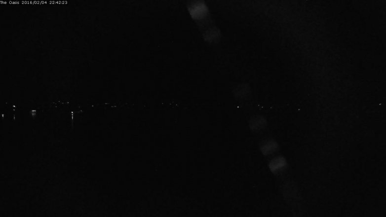 Lake Travis webcam, February 4, 2016 9:50 PM CT