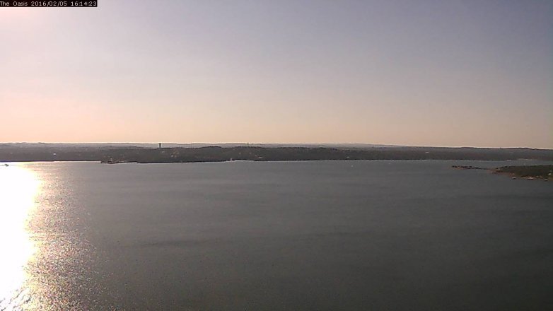 Lake Travis webcam, February 5, 2016 3:20 PM CT