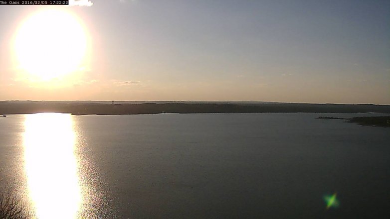 Lake Travis webcam, February 5, 2016 4:30 PM CT